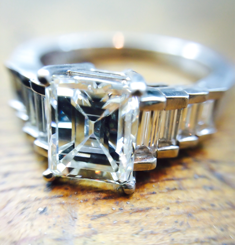 Diamond cocktail ring