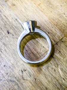 Diamond & Platinum Large Rub Over